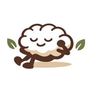 Icône illustrant une sensation de relaxation et de détente naturelle.